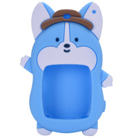 GREGG 360儿童手表配件套装(蓝色)硅胶吊坠 表带 多功能挂绳 屏幕贴膜