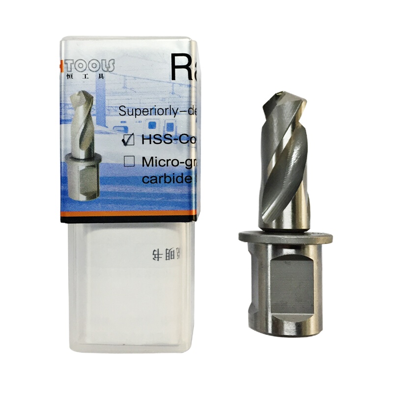 创恒 CHTOOLS 铁路行业用高速钢实芯钢轨钻头 高速钢实芯钢轨钻头 Φ13.5*25mm (1个)