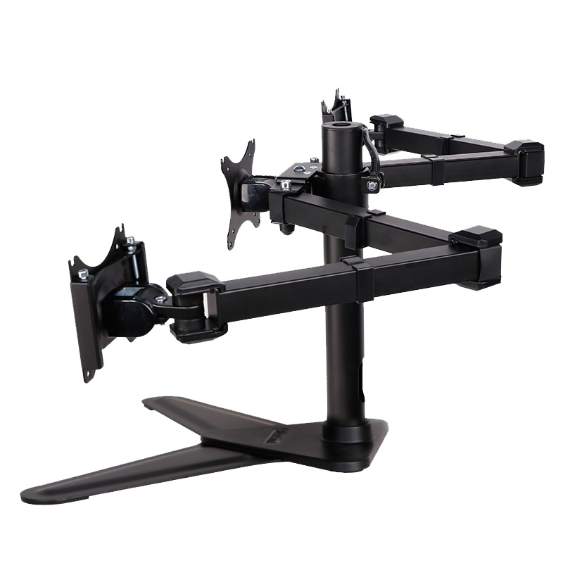 乐歌 D2Q四屏液晶显示器支架桌面万向旋转升降电脑伸缩壁挂架底座 1个（单位：件）