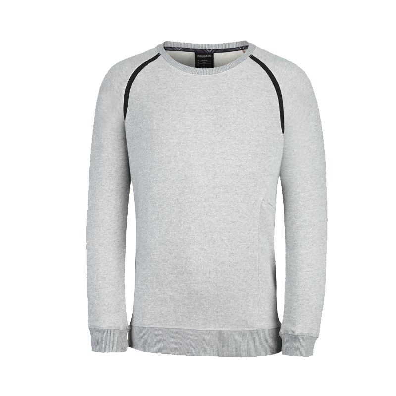 Skechers斯凯奇男装套头卫衣 休闲拼接运动衫套头衫SL3MT17S601-MEGY