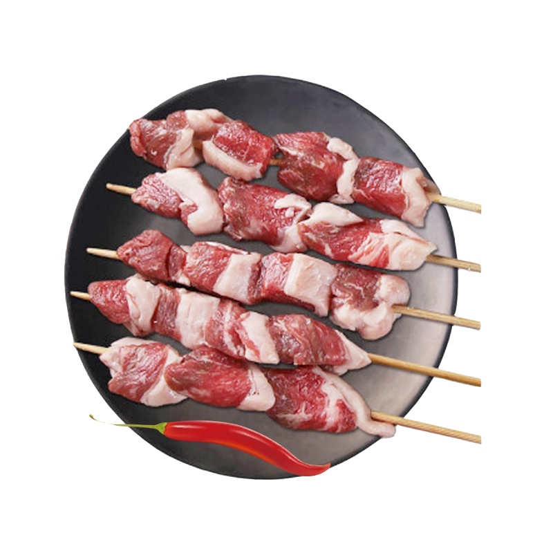阿牧特 儿童菲力黑椒羊肉串150克 4份起售 拍时注意