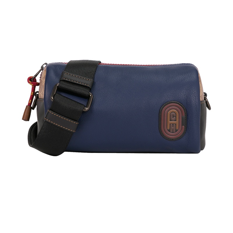 [20春夏新款]COACH/蔻驰 男士皮质单肩斜跨包89477