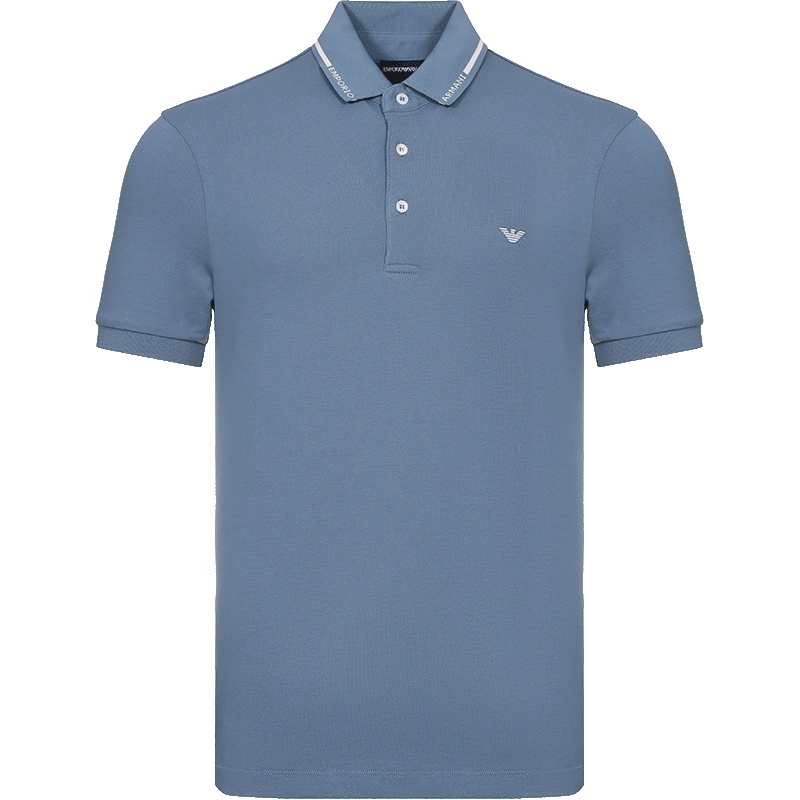 EMPORIO ARMANI 阿玛尼 男士棉质短袖POLO衫 3G1FL4 1JPTZ