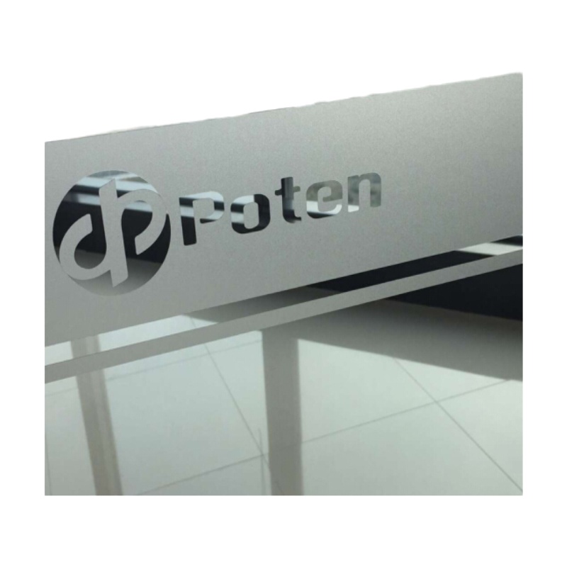 办公室门透光不透明公司玻璃门防撞条腰线贴