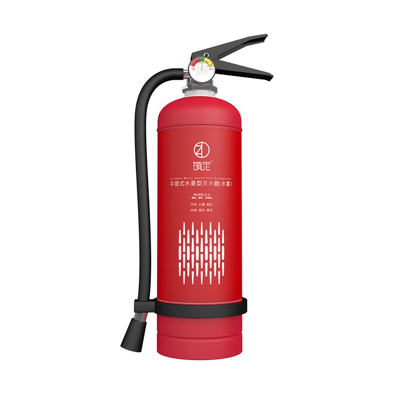 镇定手提式水基灭火器3L升环保加强型家用店用防火年检消防器材