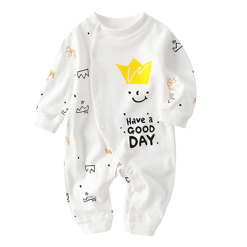 南极人新生儿衣服连体衣小宝宝保暖内衣婴儿爬服哈衣