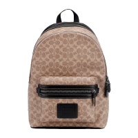 自营 新品 COACH 蔻驰 品 男士专柜款卡其色人造革双肩背包 31216 JIKHA