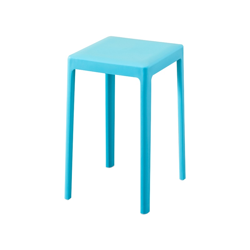 科朔 简约加厚塑料凳子 餐厅凳子 创意家用休闲凳子 方形塑料凳 KS-02