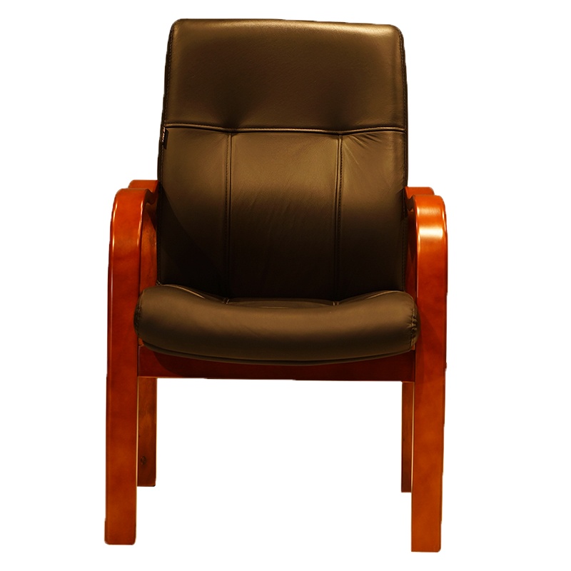 艾菲玛 办公椅AFM-C1016#牛皮 黑色