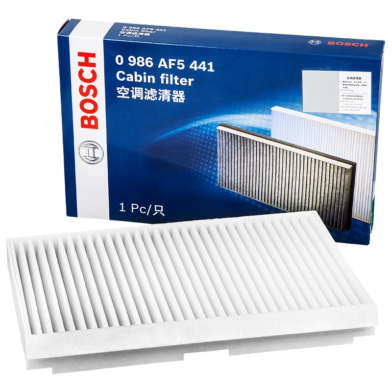 博世(BOSCH)单效空调滤清器0986AF5441(东风标致307/308/408/RCZ/雪铁龙C4L/DS4 1.
