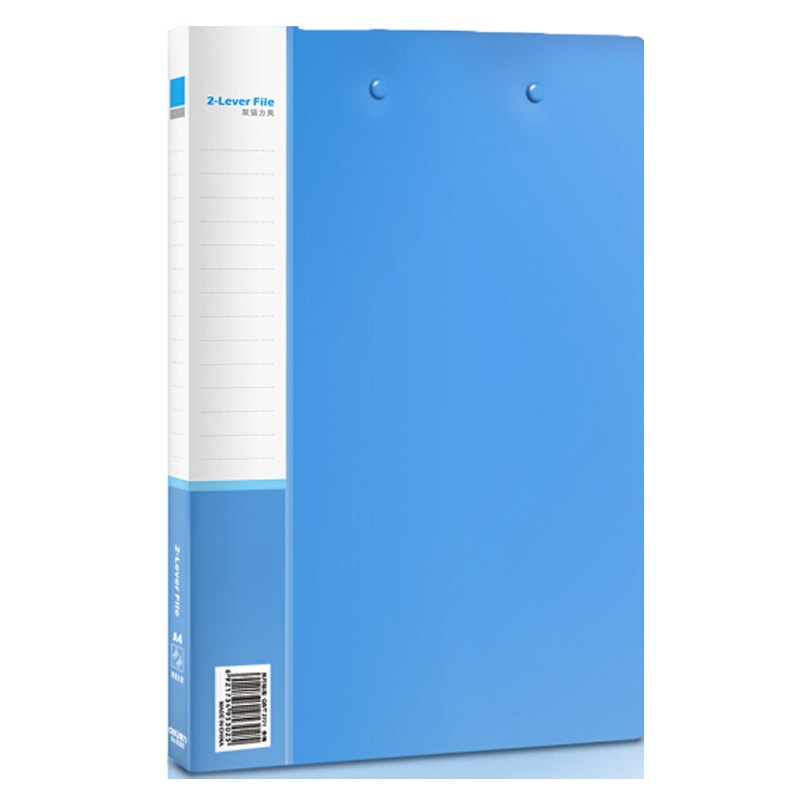 得力(deli)A4金属双强力夹硬文件夹