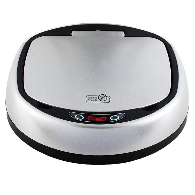 得力（deli） 自动感应垃圾桶家用客厅卧室厨房卫生间智能有带盖电动垃圾筒 智能8L 9550(XF)