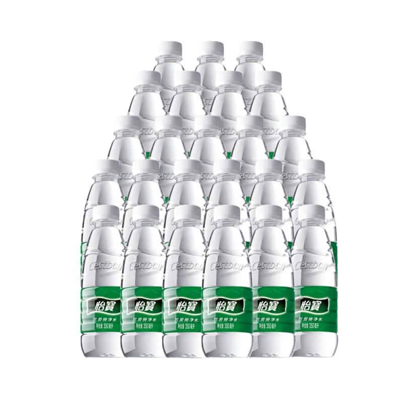 怡宝饮用水纯净水350ml*24瓶/箱