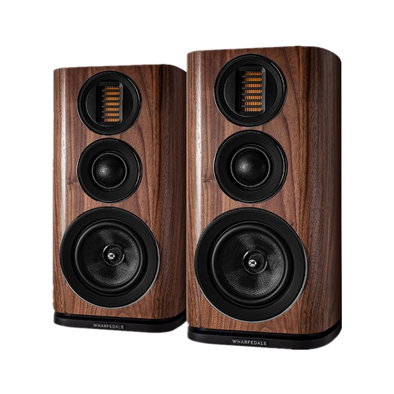 Wharfedale/乐富豪 EVO4.2 发烧HiFi家用3分频无源书架音箱 AV音箱 (胡桃木色)