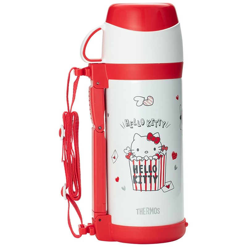 膳魔师,膳魔師(THERMOS)保温杯 FFW-1000 1000ml 304不锈钢材质Helllo Kitty保温杯