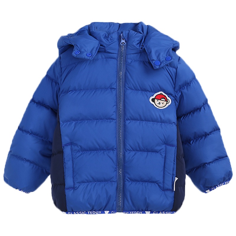 南极人儿童羽绒服男女童上衣宝宝外出服白鸭绒2020年新款