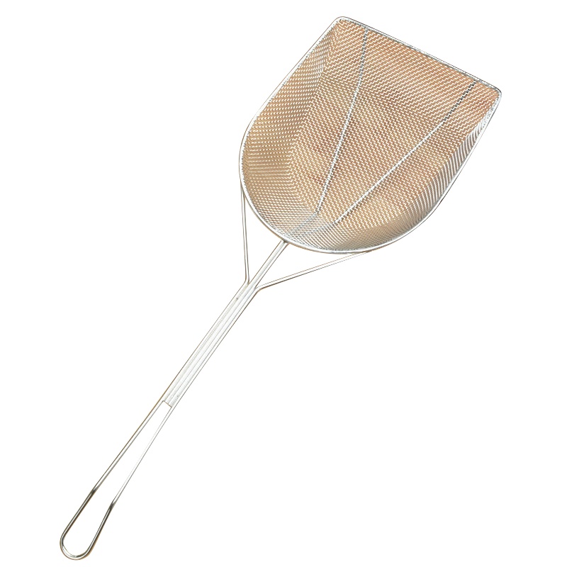 是尚 不锈钢方形油渣铲 5个装 方形油渣铲 大号