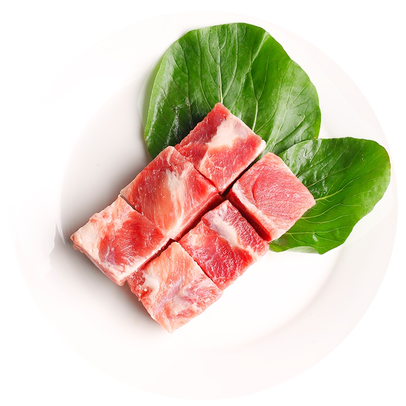 双汇 生鲜猪肉 肋排段 500g/袋