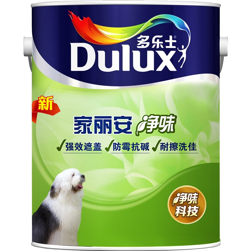 多乐士(Dulux)家丽安净味墙面漆 内墙乳胶漆油漆涂料A991 5L