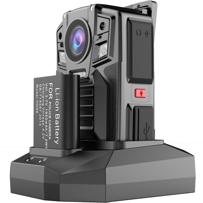 群华(VOSONIC)D7执法记录仪高清红外夜视便携式现场记录仪 录像机1296P高清 内置32G内存