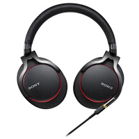 索尼（SONY）MDR-1ABP头戴式有线控高解析度立体声有线耳机（黑色）