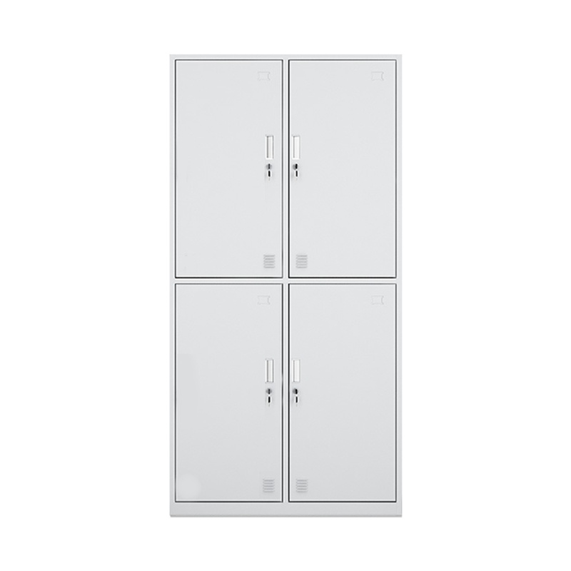 科朔 文件柜四门更衣柜钢柜钢制办公室更衣柜铁皮更衣柜储物柜KS-G022