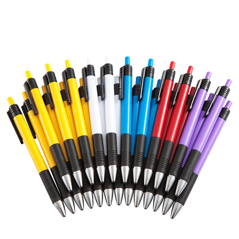 齐心 COMIX BP104R 舒适圆珠笔0.7mm 24支/盒