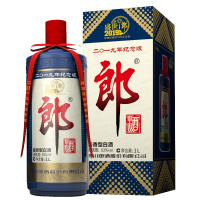 郎牌郎酒 盛世郎 2019年纪念版 53度 1000ml单瓶装 酱香型白酒