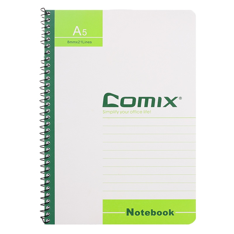 齐心 C4514 办公必备螺旋装订本 A5(50张)