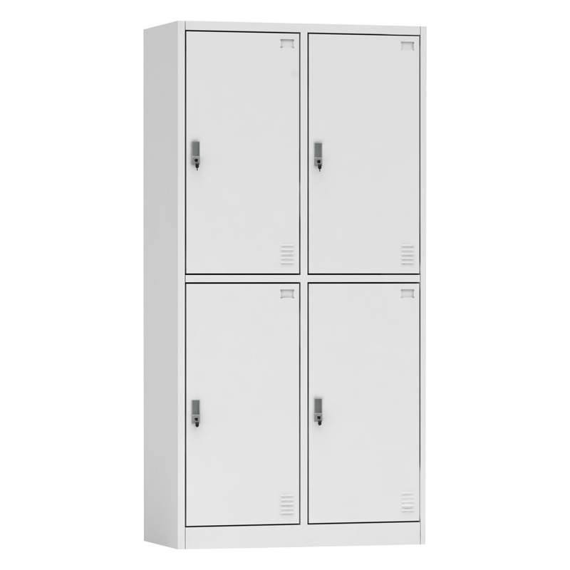 科朔 文件柜 更衣柜 钢制更衣柜 铁皮更衣柜储物柜 四门更衣柜KS-JH-ZH005E