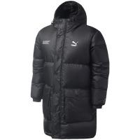 PUMA黑标男装运动服TYAKASHA Down Parka休闲连帽保暖羽绒服外套595561