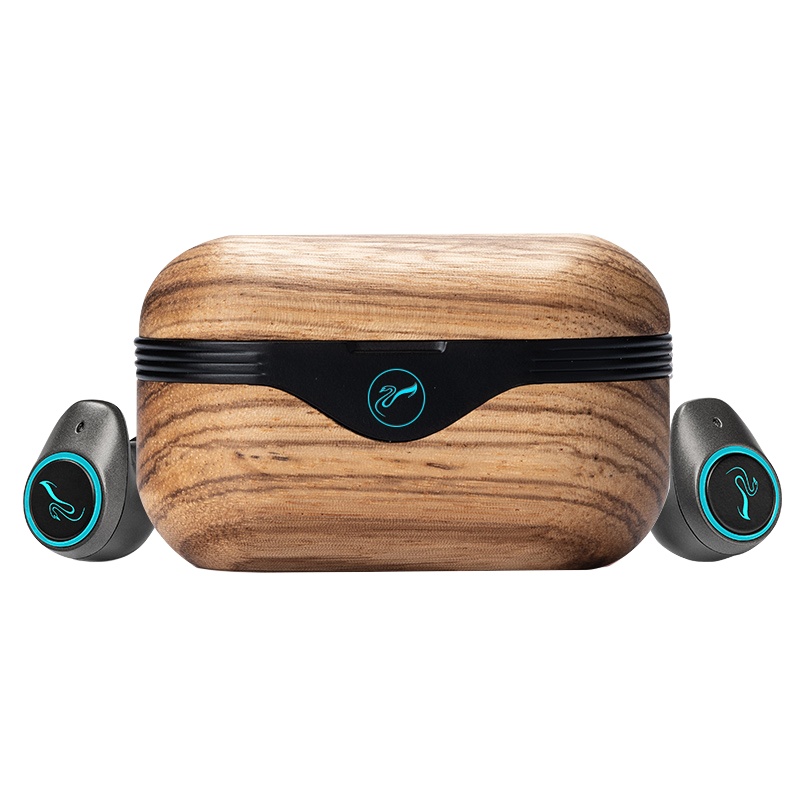 惠威(HIVI)AW-76真无线TWS立体声蓝牙耳机 迷你隐形运动入耳式无线耳机 斑马木