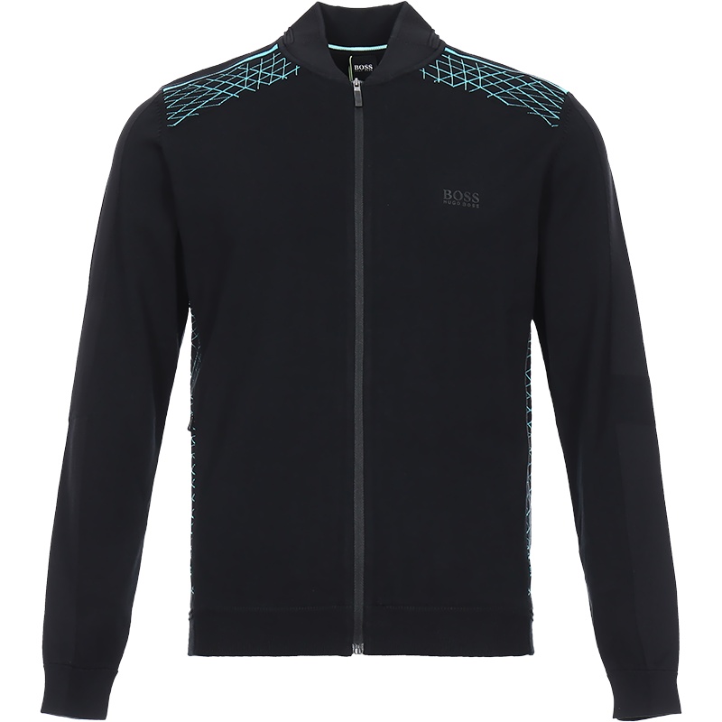 HUGO BOSS 雨果博斯 男士 棉/聚酰胺纤维针织衫开衫 50427756