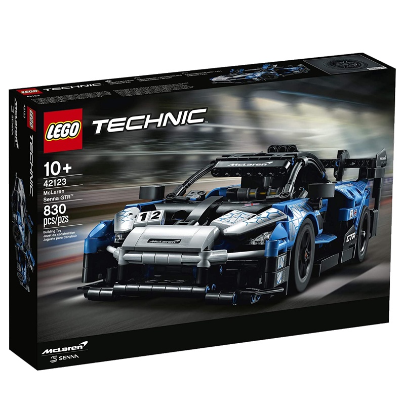 乐高LEGO积木拼装拼插玩具机械组系列迈凯伦塞纳GTR42123