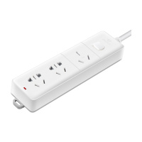 公牛(BULL)空调专用16a插座插排4000W大功率 1.8米3位总控 GN-406D 2个装