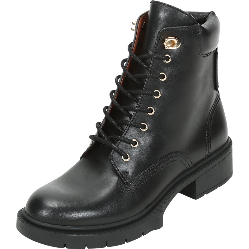 COACH 蔻驰 女士 专柜款皮革LORIMER短靴马丁靴 G5293