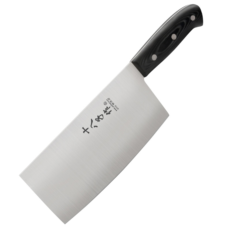 十八子作S203切味斩切刀 不锈钢家用厨房刀其它厨房家用菜刀前切后斩一刀两用切片刀切肉刀 斩骨刀400系列不锈钢