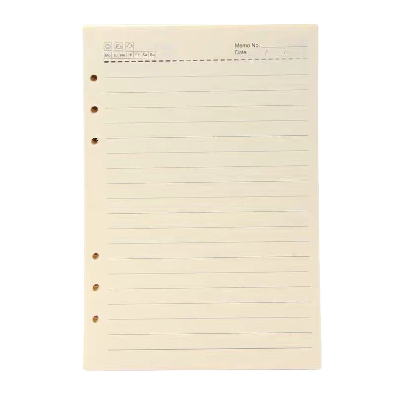 申士925-A5黄色活页芯