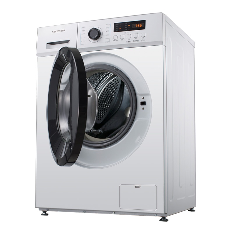 创维(SKYWORTH) F80G 8公斤滚筒洗衣机 家用全自动洗衣机