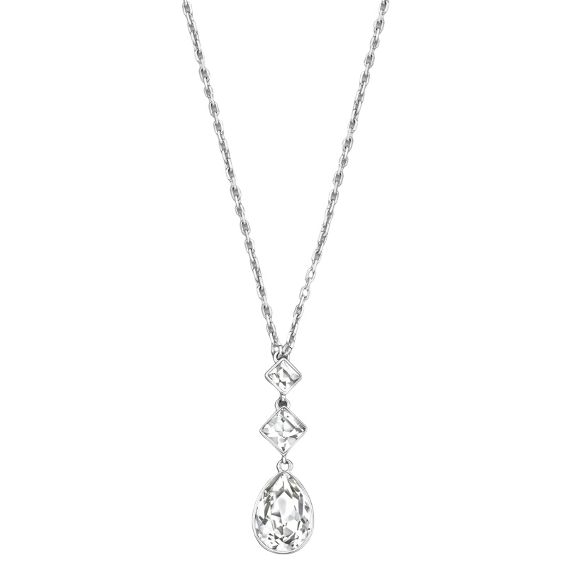 SWAROVSKI/施华洛世奇 王一博同款系列20年新款永恒爱意项链耳钉套装 人造水晶 送恋人 女士5540702