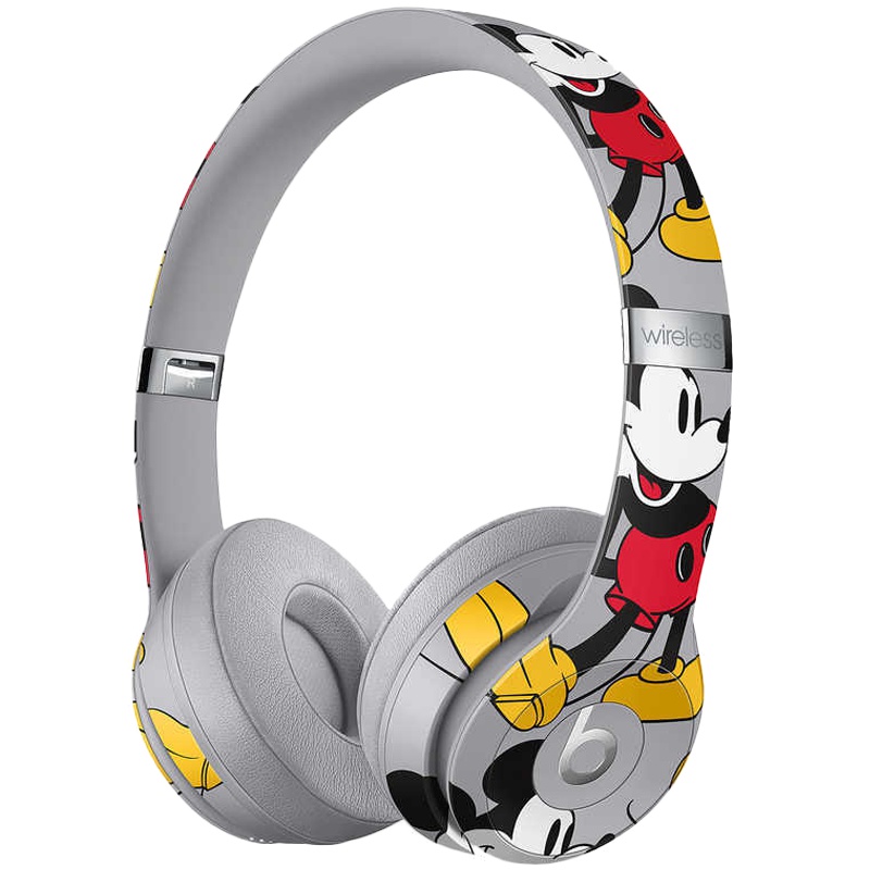 [至臻音效,可爱外观]Beats Solo3 Wireless 头戴式无线蓝牙耳机音乐耳机 通用 米奇限量款