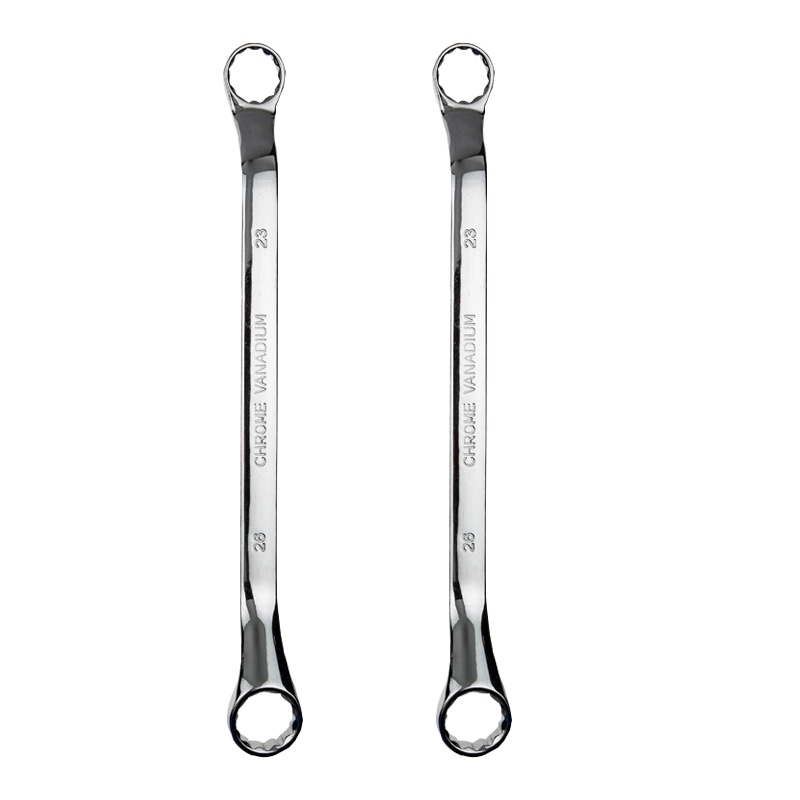 钢盾SHEFFIELD 公制精抛光双梅花扳手23X26mm S017623