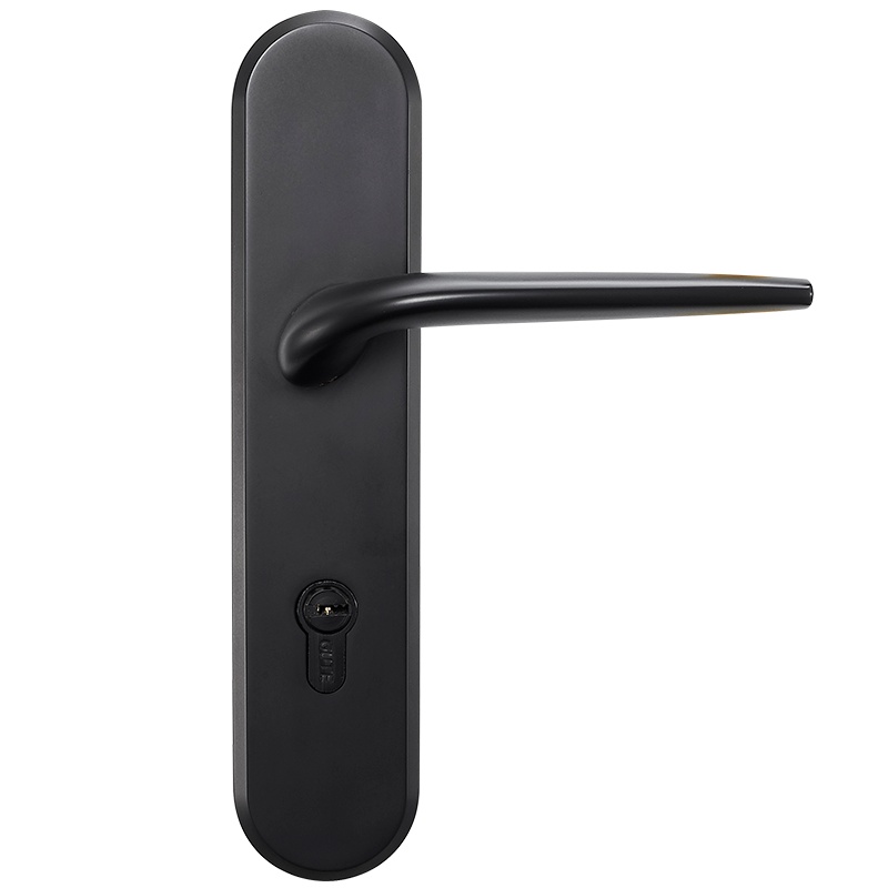 固特门锁室内家用卧室静音实木门房门把手通用型锁具分左右开