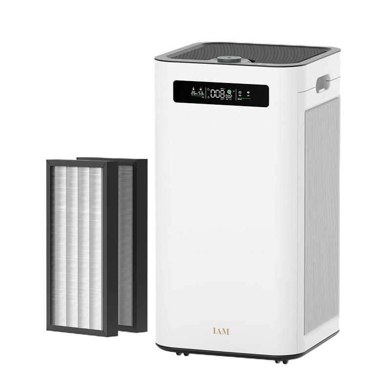 IAM KJ800F-M8 空气净化器 除甲醛 雾霾细菌病毒 家用办公室负离子 甲醛数显(单位:台)