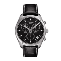 天梭(TISSOT)PR100系列时尚休闲商务皮带石英男士手表T101.417.16.051.00