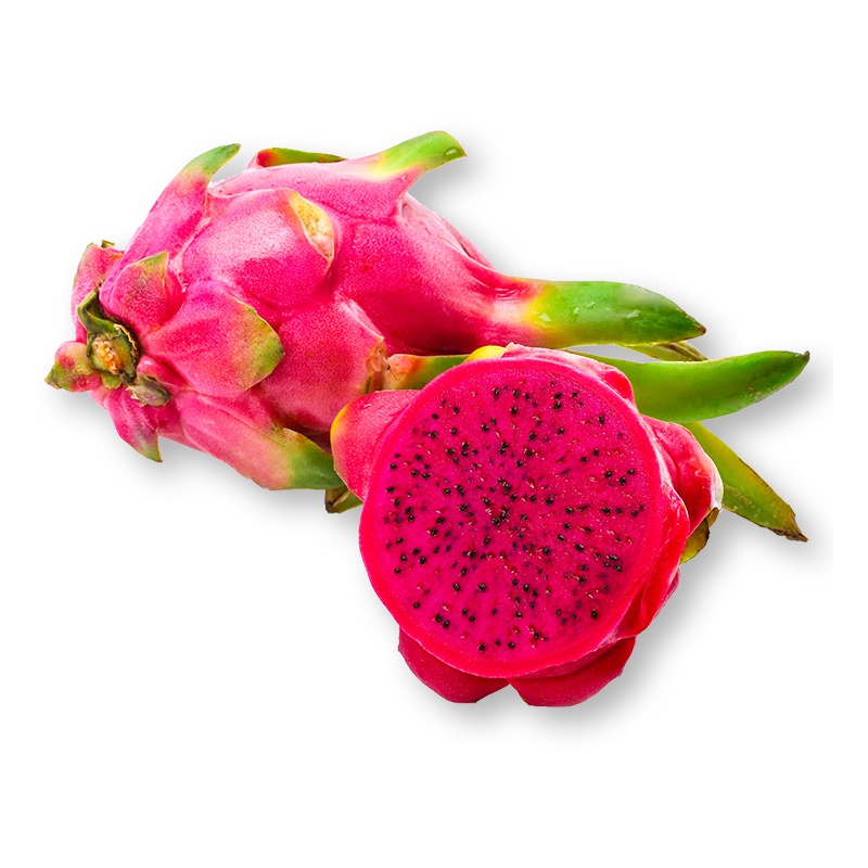 洪九 海南红心火龙果 2个装 单果约400g以上 新鲜水果