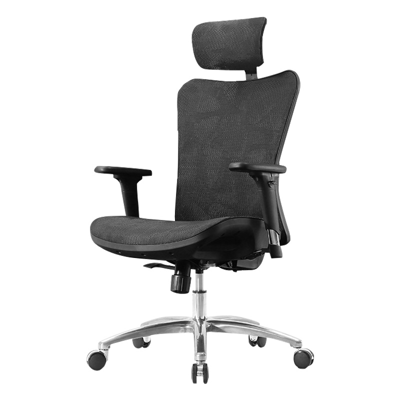 质凡人体工学电脑椅 家用办公椅电竞椅老板椅 柔韧透气网椅