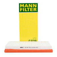 曼牌(MANN)空气滤C2716适配09-15款奔驰smart Fortwo 1.0T
