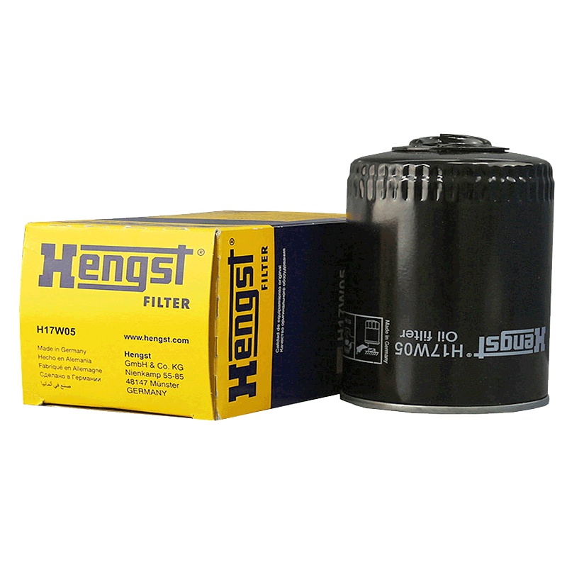 汉格斯特（hengst）机油格滤清器铁壳H17W05适用于帕萨特B5领驭奥迪A4 A6 1.8T