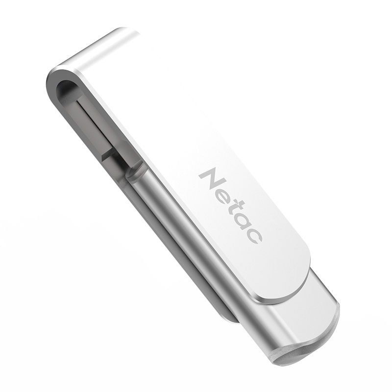 朗科(Netac) U盘32G USB3.0高速创意U388 金属旋转U盘 带指示灯